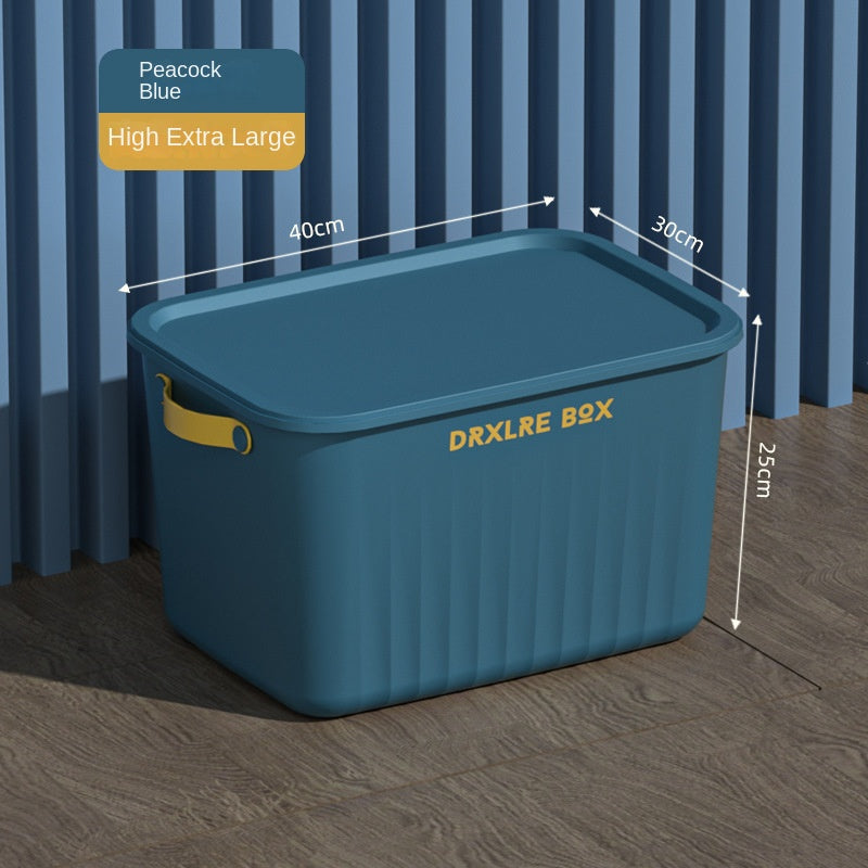 SG Storage box sundries snacks toys clothes storage box desktop living room wardrobe study home plastic cabinet
