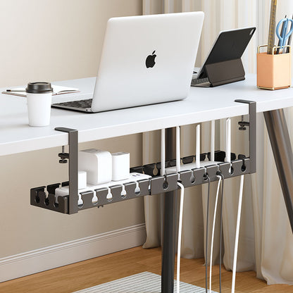 Under Table Cable tray/Cable Management Tray/Under Desk Cable Management Tray Desk Bottom Socket Holder Line Rack