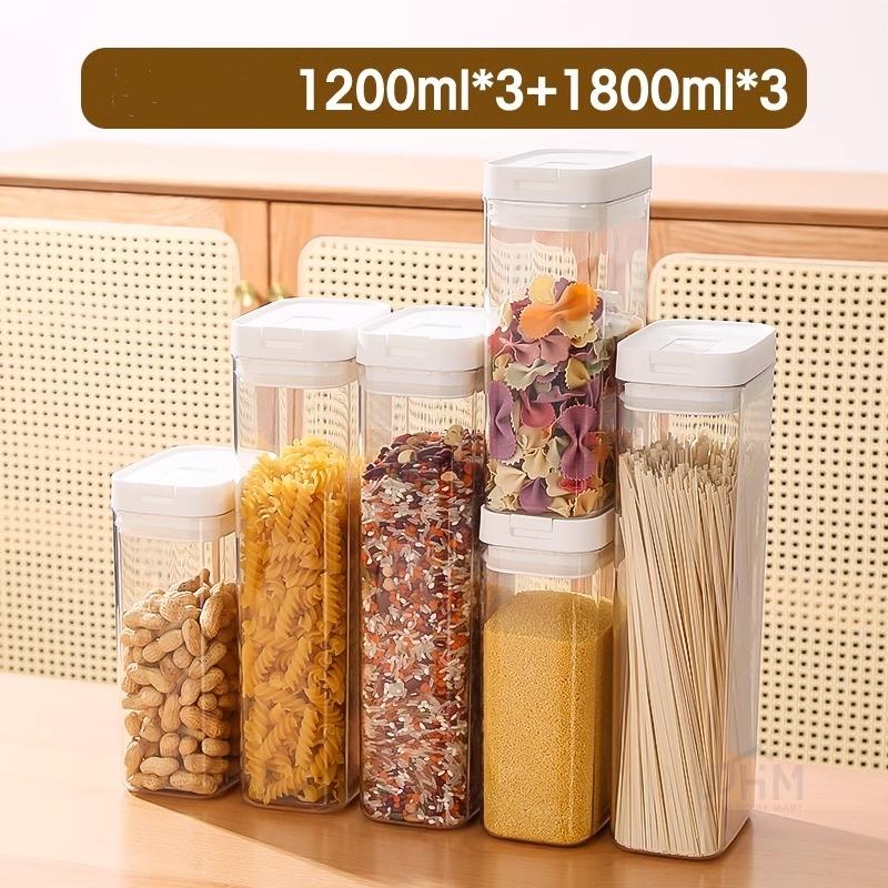 SG Airtight Food Container Storage with Easy Lock Lids For Kitchen Pantry Or Refrigerator Organization and Storage