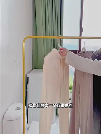 SG IN STOCK Clothes hanger storage no need drill balcony multi-functional retractable wall-mounted wall hanging clothes storage rack