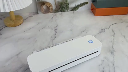 【Support A4 Size】Portable A4 Thermal Printer,DPI Wireless Bluetooth Thermal Printer,Compatible With A5/B5/Letter