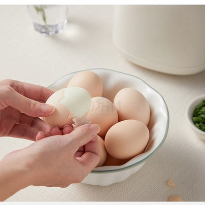 NDD [Sg Seller]Egg with Steamer 7 Mode Intelligent Egg Boiler Egg Steamer Automatic Power Off Hard Boiled Egg Breakfast