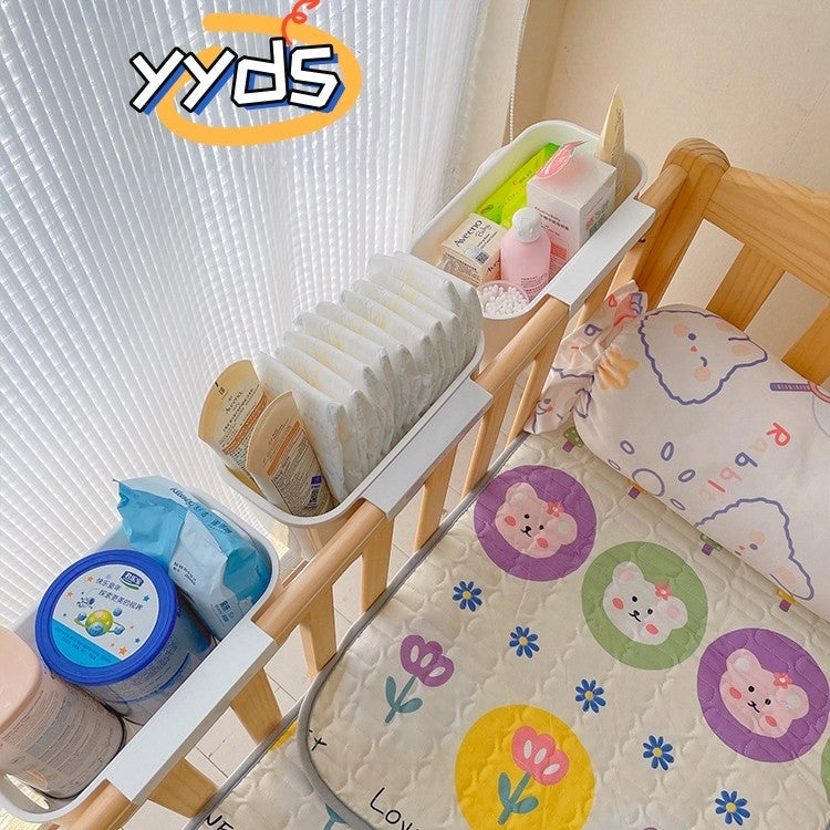 SG Crib Hanging Basket Bedside Diaper Table Multifunctional Storage Box Storage Bag Bedside Hanging Bag Fence Dormitory