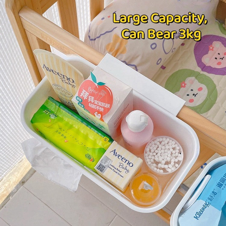 SG Crib Hanging Basket Bedside Diaper Table Multifunctional Storage Box Storage Bag Bedside Hanging Bag Fence Dormitory