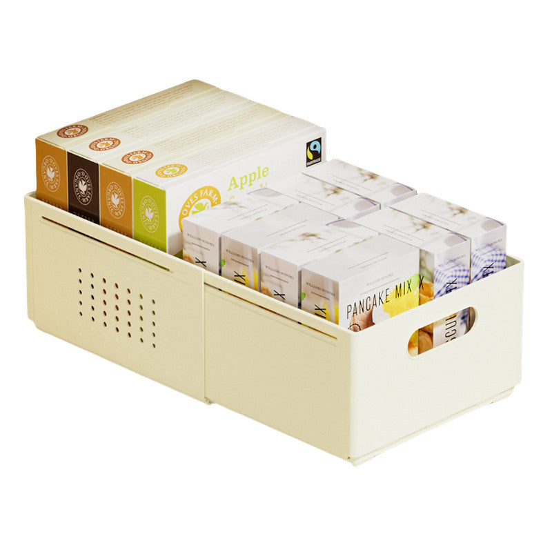 Retractable Wardrobe Storage Box for Clothes Bed Sheet Foldable Stackable Plastic Organization Socks Bra Underwear