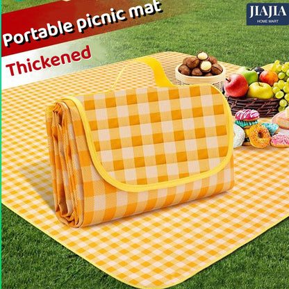Foldable Picnic Beach Mat Waterproof with Thickened Material