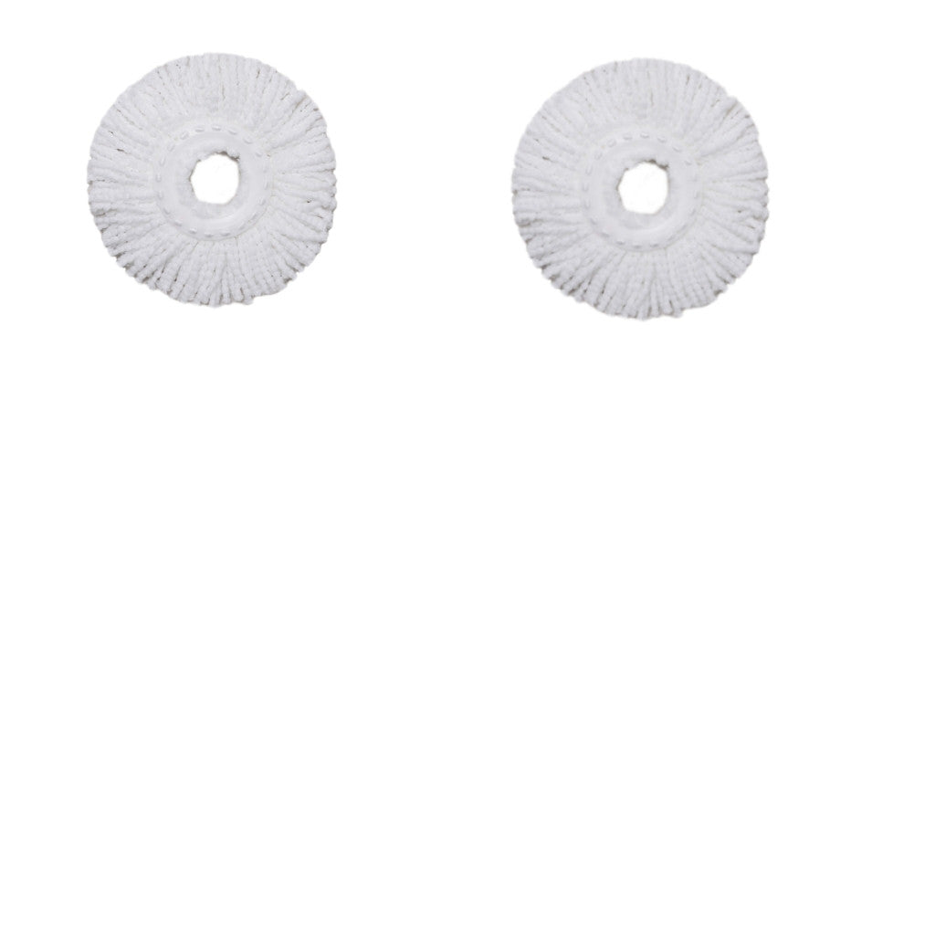 <2026 Upgraded> Microfiber Spin Mop & Bucket Set Self Cleaning Spin Round Flat Mop With Bucket Spin Rinse Dry