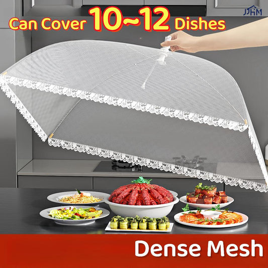 Japanes Style Foldable Food Cover Mesh Cover Outdoor Food Cover Pop Up Mesh Food Cover Dish Cover