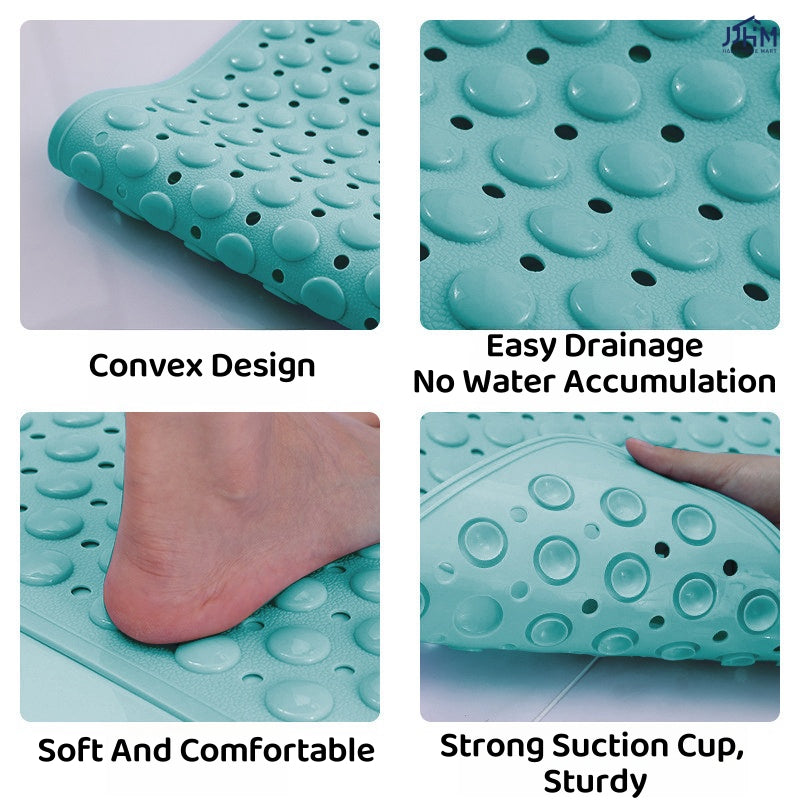 Massage Anti-Slip Mat Toilet Bath Mat Shower Room Waterproof Anti-Fall Foot Mat Household Toilet