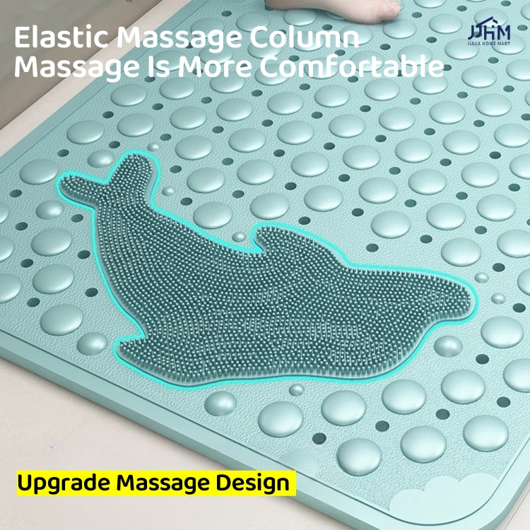 Massage Anti-Slip Mat Toilet Bath Mat Shower Room Waterproof Anti-Fall Foot Mat Household Toilet