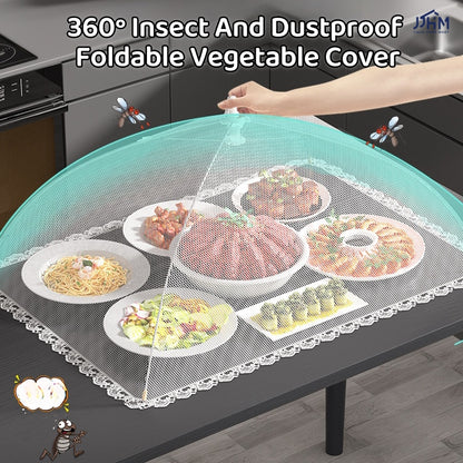 Japanes Style Foldable Food Cover Mesh Cover Outdoor Food Cover Pop Up Mesh Food Cover Dish Cover