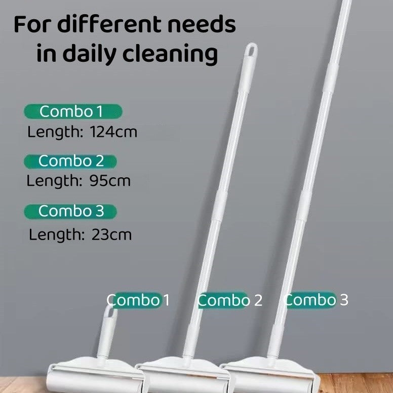 <Thicken Refill> SG Lint Roller Retractable Dust Hair Remover Clothes Cleaning Sticking Paper Refill