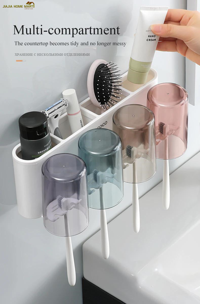 Toothbrush Storage Holder Set