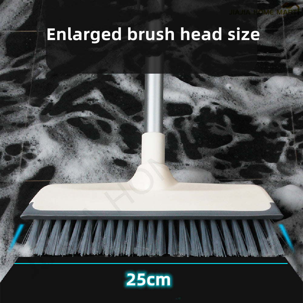 Retractable V-Shaped Floor Brush for Gap Cleaning with Strong Bristle