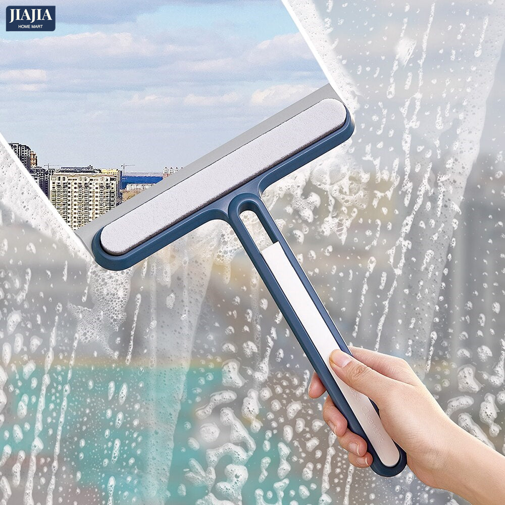 Window Cleaning Wiper Brush With Short Handle