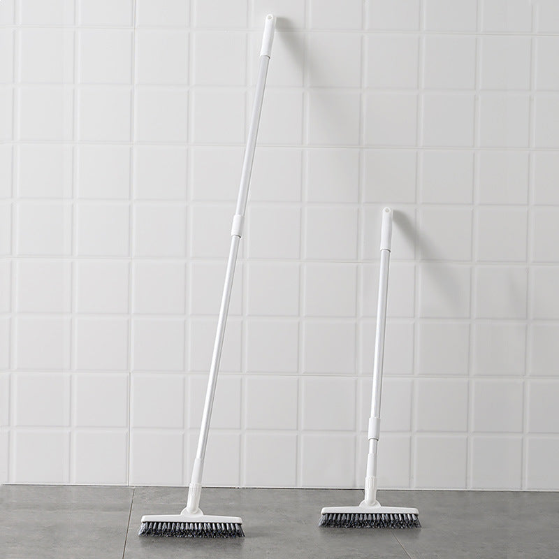 Retractable V-Shaped Floor Brush for Gap Cleaning with Strong Bristle