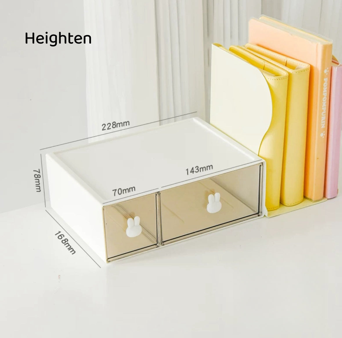 Pencil Stationery Organizer Desk Organiser Drawer Organizer Stackable Desktop Organiser