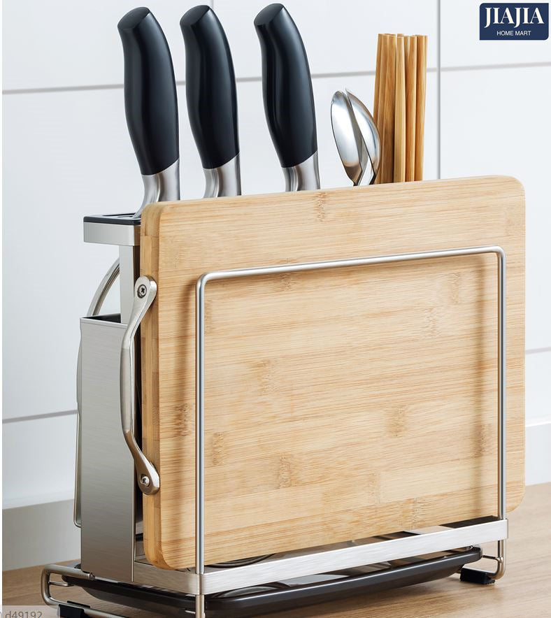 Stainless Steel Kitchen knife Utensil Rack Holder