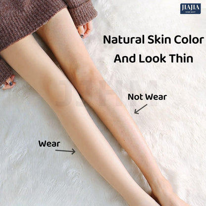250g/350g Fleeced Lined Thick Thermal Leggings Winter Wear Pants Warm Stockings