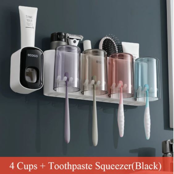 Toothbrush Storage Holder Set