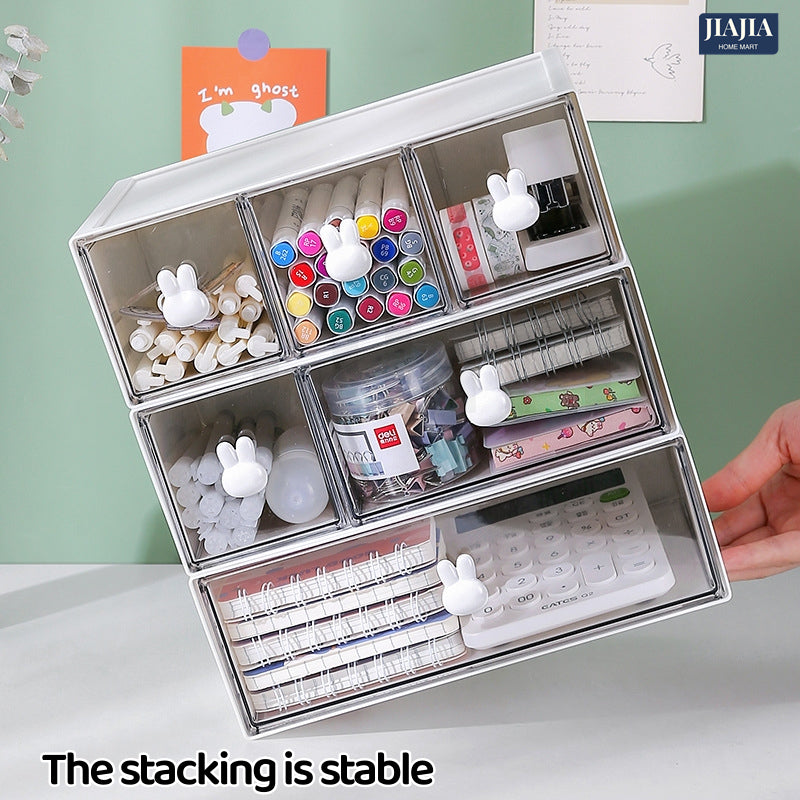 Pencil Stationery Organizer Desk Organiser Drawer Organizer Stackable Desktop Organiser