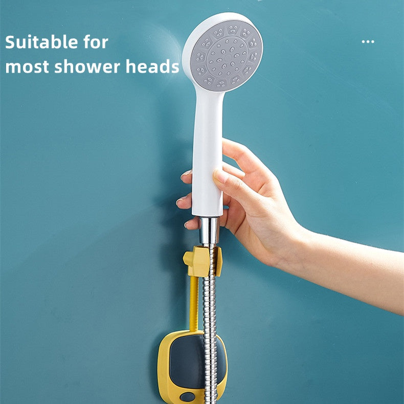 Bathroom Adjustable Shower Head Holder Easy Installation & Water-proof