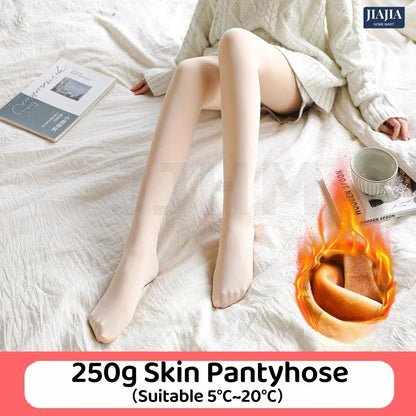 250g/350g Fleeced Lined Thick Thermal Leggings Winter Wear Pants Warm Stockings