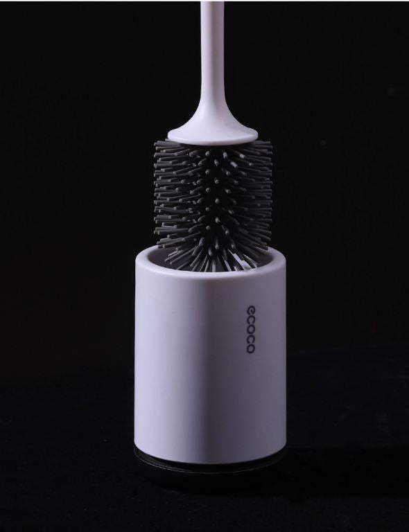 Wall-Mounted Toilet Brush & Brush Holder