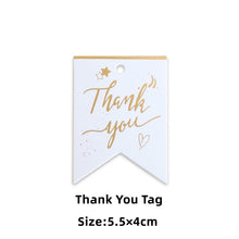 Load image into Gallery viewer, Portable gift bag Christmas birthday small gift bag souvenir transparent paper bag packaging box withraffia/ribbons
