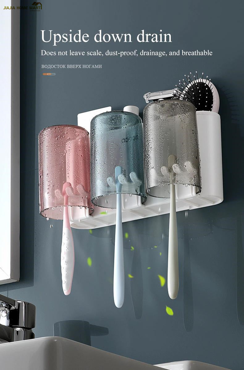 Toothbrush Storage Holder Set