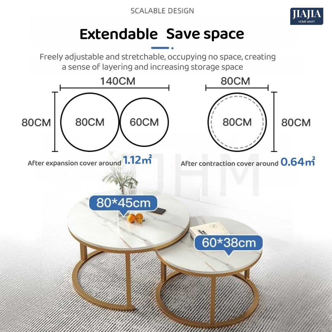 SG STOCKS modern creative coffee table living room sofa side table Nordic coffee table side cabinet coffee Nordic Bedside Table Sofa side table coffee table Living room table Simple bed side table Small Round Table Simple Mini Coffee Table Sofa Bed Side