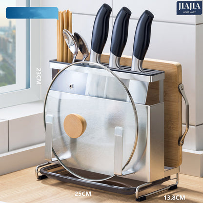 Stainless Steel Kitchen knife Utensil Rack Holder