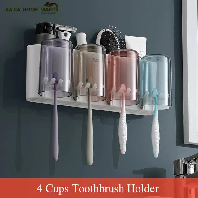 Toothbrush Storage Holder Set