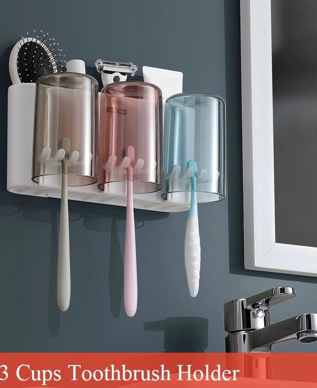 Toothbrush Storage Holder Set