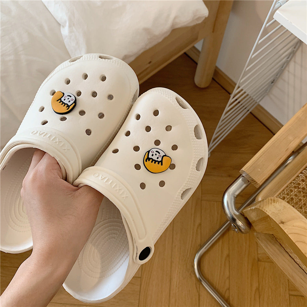 Unisex Slipper Men Women Casual Outdoor kid's Hole Beach Sandals Women's Shoes Non-Slip Beach Hole Shoe