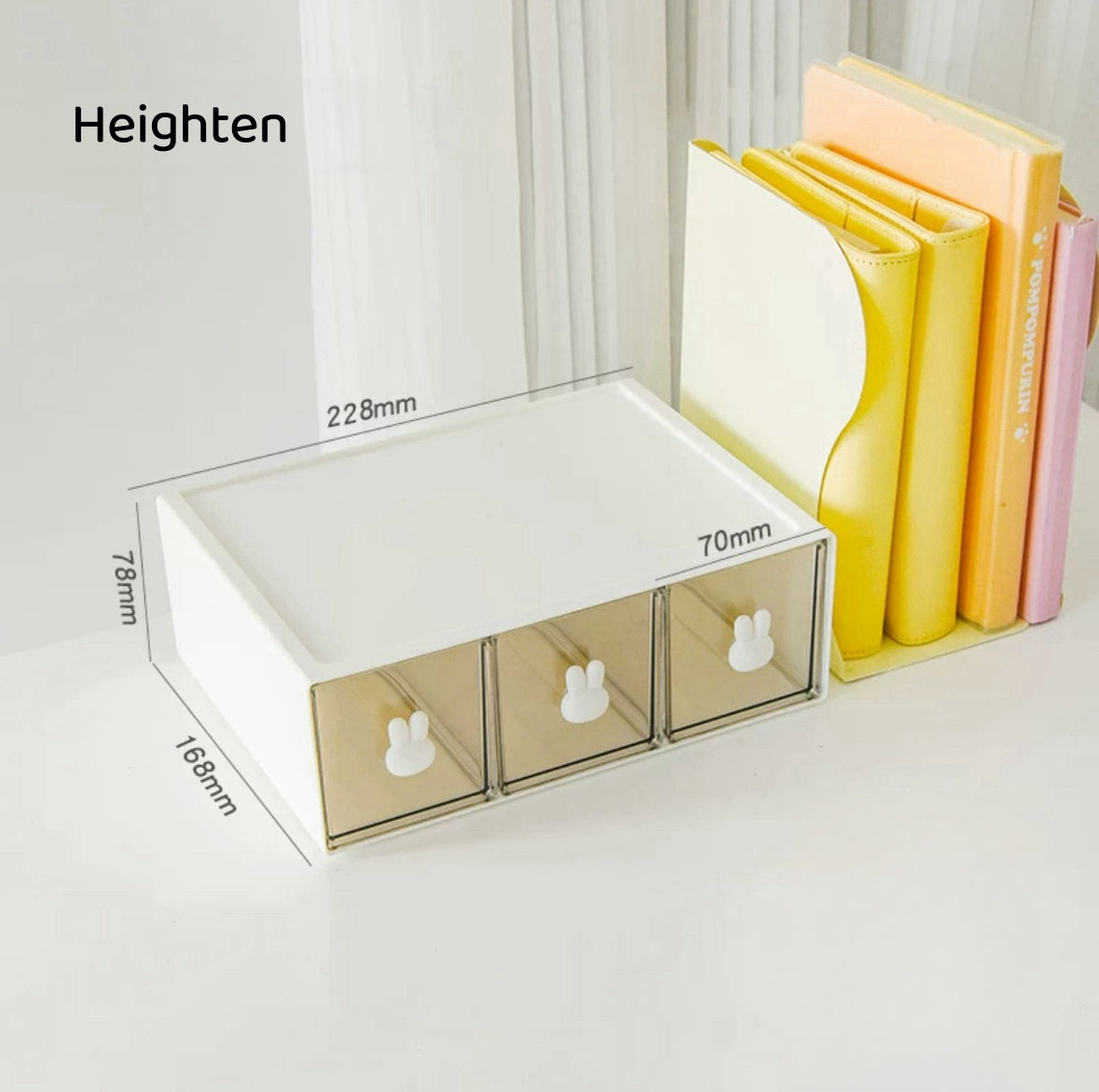 Pencil Stationery Organizer Desk Organiser Drawer Organizer Stackable Desktop Organiser