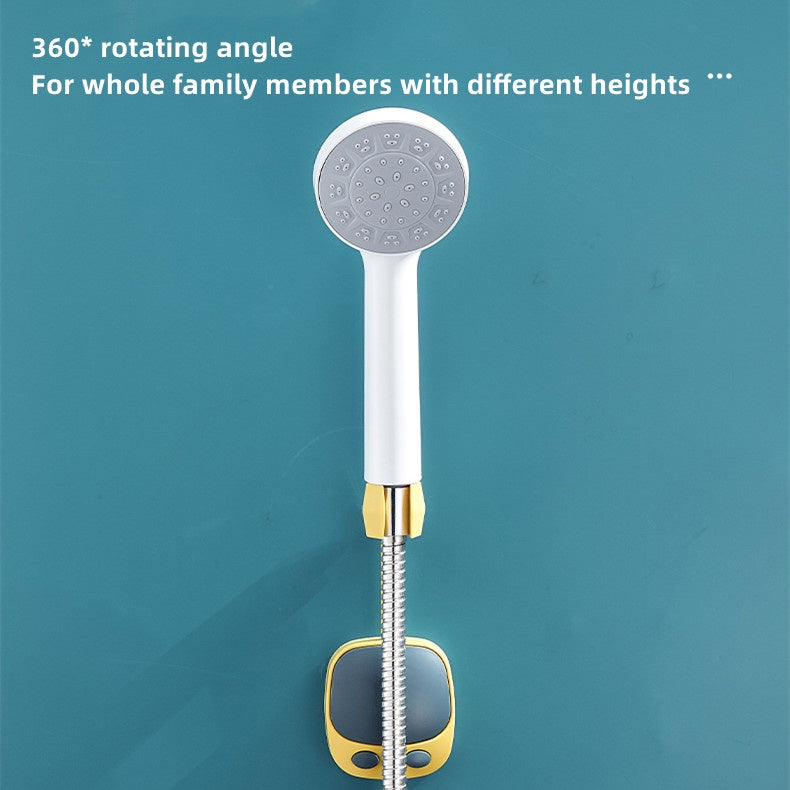 Bathroom Adjustable Shower Head Holder Easy Installation & Water-proof