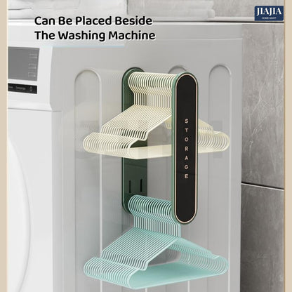 SG IN STOCK Clothes hanger storage no need drill balcony multi-functional retractable wall-mounted wall hanging clothes storage rack