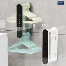 Load image into Gallery viewer, SG IN STOCK Clothes hanger storage no need drill balcony multi-functional retractable wall-mounted wall hanging clothes storage rack
