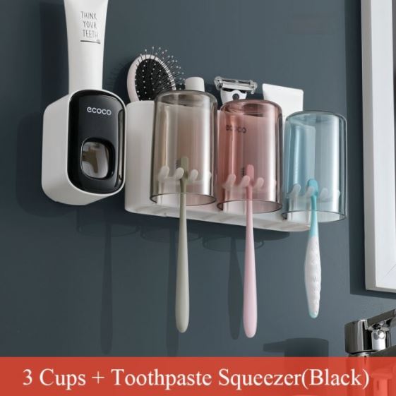 Toothbrush Storage Holder Set