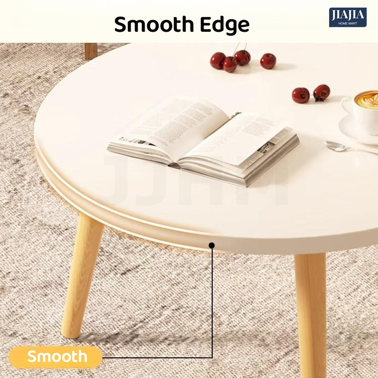 SG STOCKS modern creative coffee table living room sofa side table Nordic coffee table side cabinet coffee Nordic Bedside Table Sofa side table coffee table Living room table Simple bed side table Small Round Table Simple Mini Coffee Table Sofa Bed Side