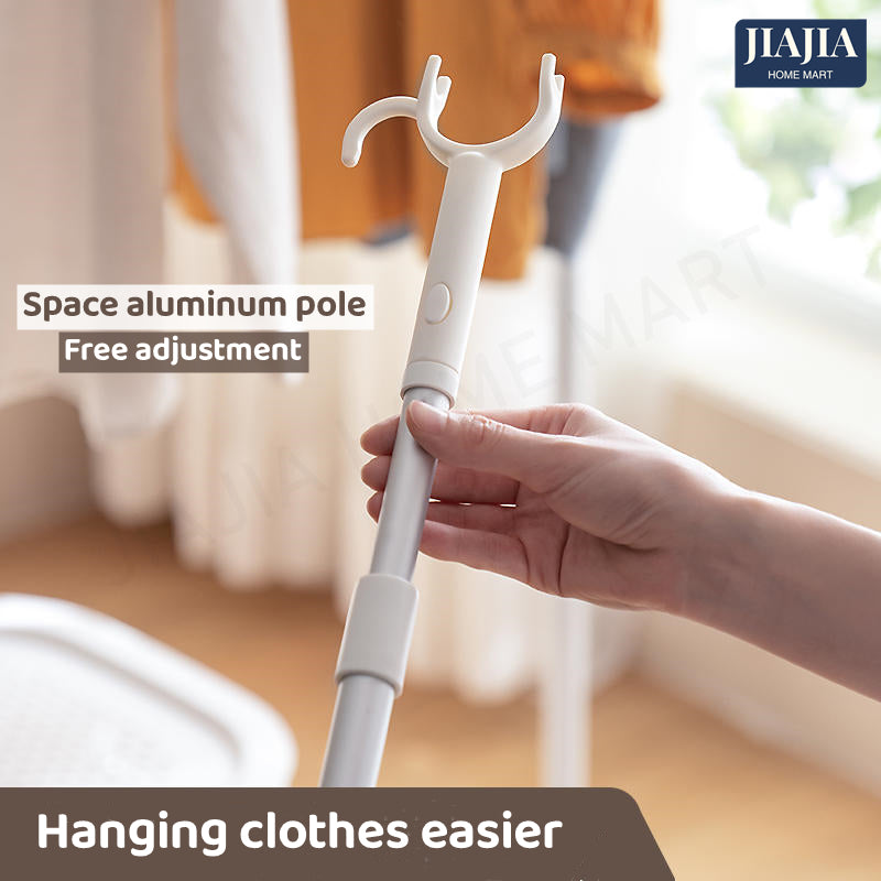 Retractable Aluminum High Quality Laundry Hanger Extendable Rod