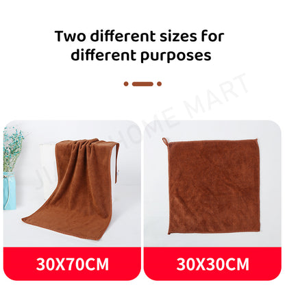 Fine Fiber Cloth for Kitchen Towel Cleaning Cloth with Good Water Absorption