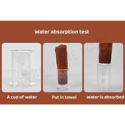 Fine Fiber Cloth for Kitchen Towel Cleaning Cloth with Good Water Absorption