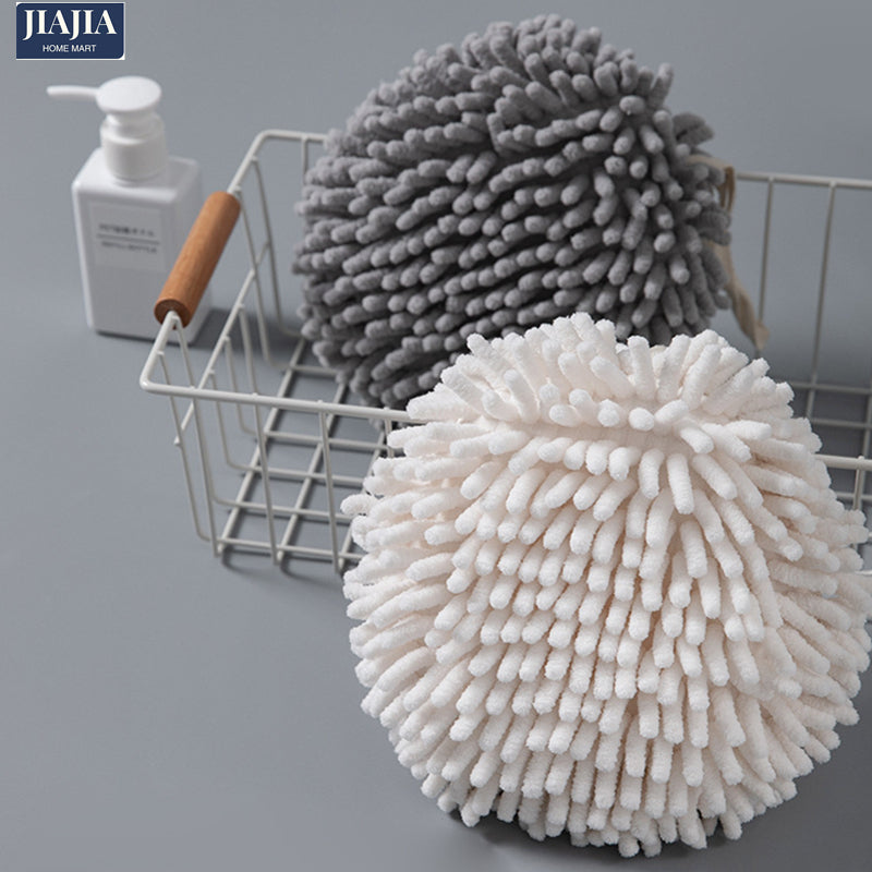 JAPAN Hand Towel Kitchen Bathroom Towel Soft Plush Chenille Quick-Drying